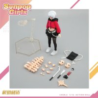 CHENJI CRAFT SUNPOP GIRLS SPG-001 顧雨澄(グーユーチォン) 1/12スケール可動フィギュア