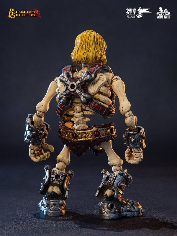 画像10: Yototoy YTSS-004 骸骨狂戦士 1/12スケール 可動フィギュア