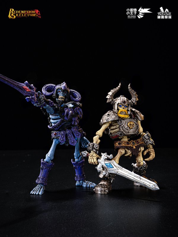 画像14: Yototoy YTSS-004 骸骨狂戦士 1/12スケール 可動フィギュア