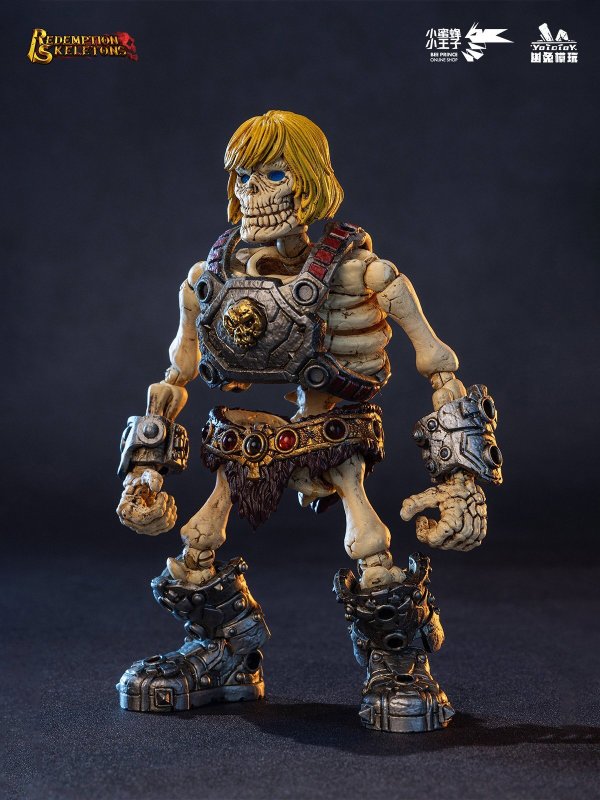 画像9: Yototoy YTSS-004 骸骨狂戦士 1/12スケール 可動フィギュア