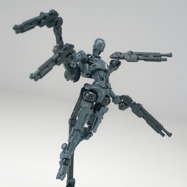画像10: SHEIK MAINLAND 3 min projectシリーズ ゼンティネル 1/18スケールプラスチックモデルキット (レッド / ブラック / グレー / ホワイト / シルバー)