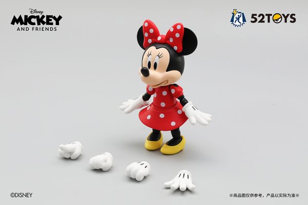 画像2: 52TOYS 3.75'シリーズ ミッキーアンドフレンズ ミニーマウス