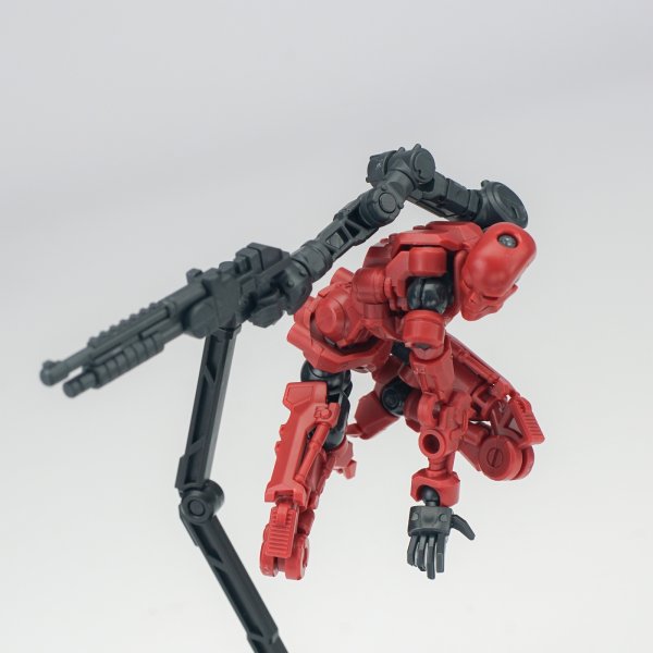 画像3: SHEIK MAINLAND 3 min projectシリーズ ゼンティネル 1/18スケールプラスチックモデルキット (レッド / ブラック / グレー / ホワイト / シルバー)