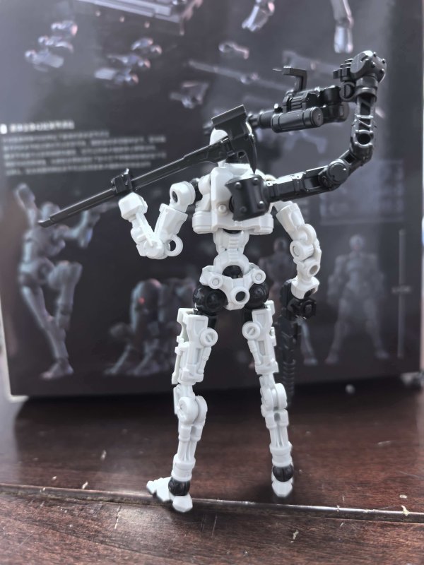 画像16: SHEIK MAINLAND 3 min projectシリーズ ゼンティネル 1/18スケールプラスチックモデルキット (レッド / ブラック / グレー / ホワイト / シルバー)