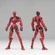 画像2: SHEIK MAINLAND 3 min projectシリーズ ゼンティネル 1/18スケールプラスチックモデルキット (レッド / ブラック / グレー / ホワイト / シルバー) (2)