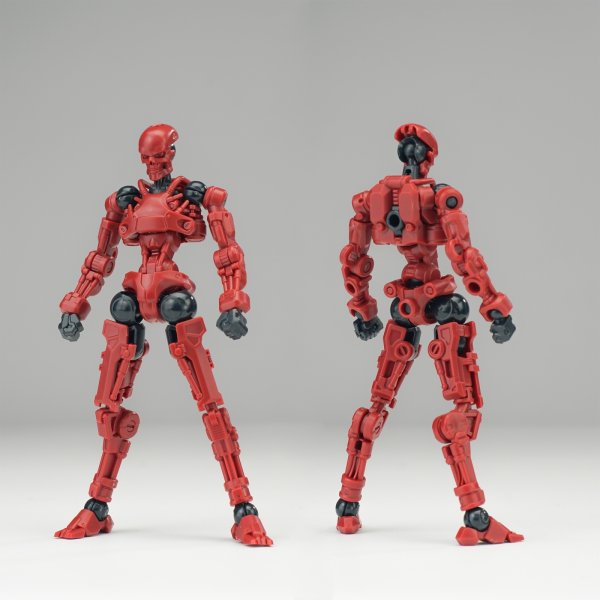 画像2: SHEIK MAINLAND 3 min projectシリーズ ゼンティネル 1/18スケールプラスチックモデルキット (レッド / ブラック / グレー / ホワイト / シルバー)
