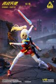 画像14: LOSCONT 装戦天使(アームド・バトル・エンジェルズ)シリーズ ABA-004 熾電(ブレイズエレクトラ) 1/12スケール可動フィギュア (14)