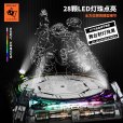 画像3: MOSHOWTOYS フィギュア用展示台座 (黒-給電式) (3)