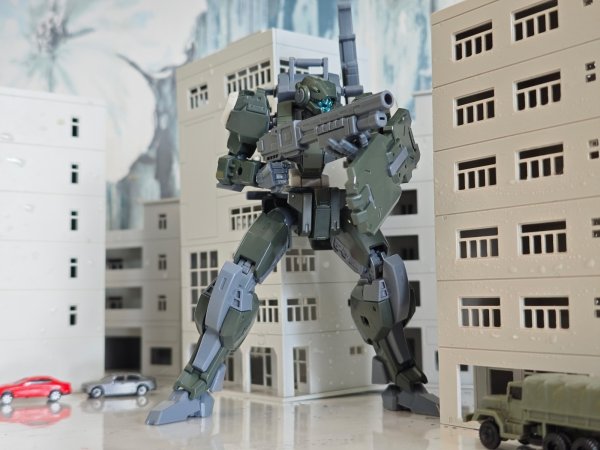 画像33: SHEIK MAINLAND ULTRA ACTION TROOPERシリーズ V-gilante(ヴィジラント) 1/144スケールプラスチックモデルキット (レッド / ブラック / ブルー / グリーン / ホワイト)