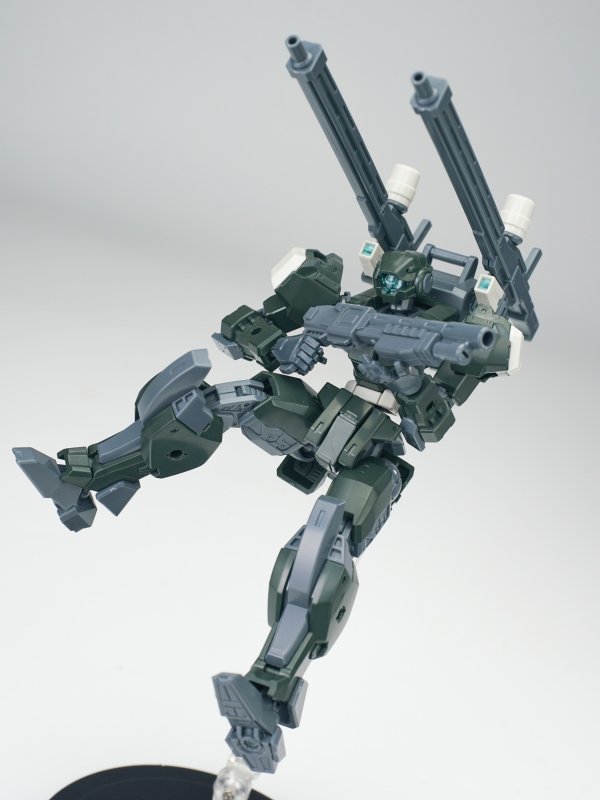 画像27: SHEIK MAINLAND ULTRA ACTION TROOPERシリーズ V-gilante(ヴィジラント) 1/144スケールプラスチックモデルキット (レッド / ブラック / ブルー / グリーン / ホワイト)