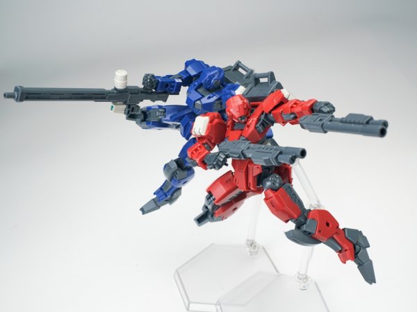 画像22: SHEIK MAINLAND ULTRA ACTION TROOPERシリーズ V-gilante(ヴィジラント) 1/144スケールプラスチックモデルキット (レッド / ブラック / ブルー / グリーン / ホワイト)