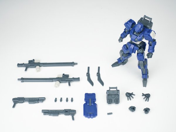 画像20: SHEIK MAINLAND ULTRA ACTION TROOPERシリーズ V-gilante(ヴィジラント) 1/144スケールプラスチックモデルキット (レッド / ブラック / ブルー / グリーン / ホワイト)