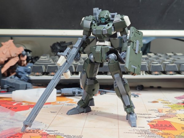 画像32: SHEIK MAINLAND ULTRA ACTION TROOPERシリーズ V-gilante(ヴィジラント) 1/144スケールプラスチックモデルキット (レッド / ブラック / ブルー / グリーン / ホワイト)