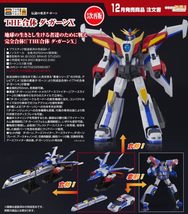 画像1: 【三次再販】THE合体 ダ・ガーンX