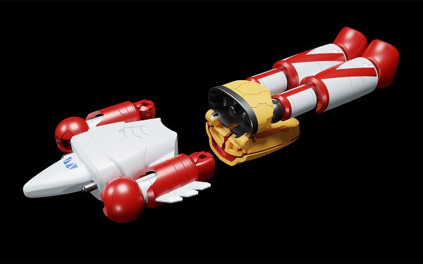画像9: 【二次再販】MODEROID ミニ合体変形 ゲッター1