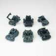 画像1: SHEIK MAINLAND 3 min projectシリーズ ヤマネコ戦闘車&ヤマアラシ戦闘車 1/18スケールプラスチックモデルキット (ブラック / グレー / グリーン) (1)
