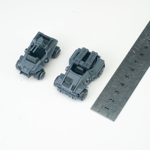 画像5: SHEIK MAINLAND 3 min projectシリーズ ヤマネコ戦闘車&ヤマアラシ戦闘車 1/18スケールプラスチックモデルキット (ブラック / グレー / グリーン)