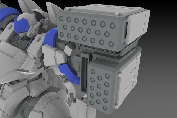 画像9: 【再販】『POWERDoLLS2』 1/35 X-4+(PD-802) 装甲歩兵用 武装セット3 [武装取り付け用肩パーツ&DRu35 MLC&R25ロケット&M7Aガトリング砲]