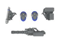 【再販】『POWERDoLLS2』 1/35 X-4+(PD-802) 装甲歩兵用 武装セット3 [武装取り付け用肩パーツ&DRu35 MLC&R25ロケット&M7Aガトリング砲]