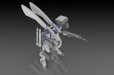 画像6: 【再販】『POWERDoLLS2』 1/35 X-4+(PD-802) 装甲歩兵用 武装セット3 [武装取り付け用肩パーツ&DRu35 MLC&R25ロケット&M7Aガトリング砲] (6)