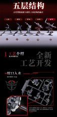 画像3: MOSHOWTOYS 大漢虎賁(たいかんこほん) 奎宿(けいしゅく) プラスティックモデルキット (3)