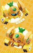 画像6: YI LI CHUANG WAN Fruity ROBO(フルーティーロボ) QROBO Pineapple Slasher(パイナップル・スラッシャー) プラスチックモデルキット (6)