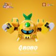 画像2: YI LI CHUANG WAN Fruity ROBO(フルーティーロボ) QROBO Pineapple Slasher(パイナップル・スラッシャー) プラスチックモデルキット (2)