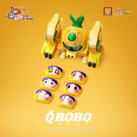 YI LI CHUANG WAN Fruity ROBO(フルーティーロボ) QROBO Pineapple Slasher(パイナップル・スラッシャー) プラスチックモデルキット
