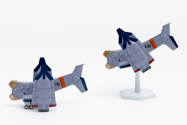 画像3: SYUTO Tiny Scale 1/350 『ヱヴァンゲリヲン新劇場版』 近接航空支援用垂直離着陸対地攻撃機 YAGR-3B