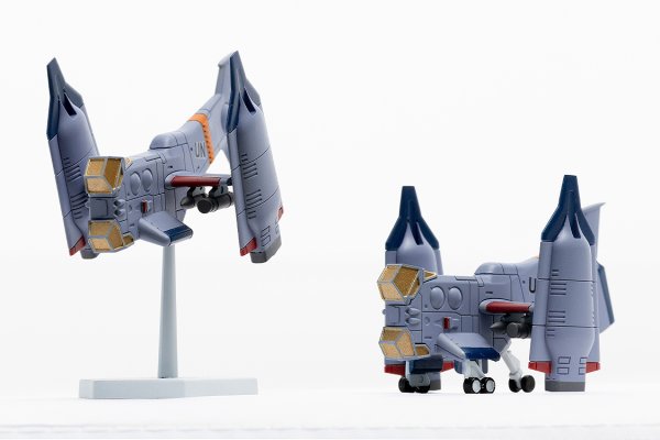 画像5: SYUTO Tiny Scale 1/350 『ヱヴァンゲリヲン新劇場版』 近接航空支援用垂直離着陸対地攻撃機 YAGR-3B