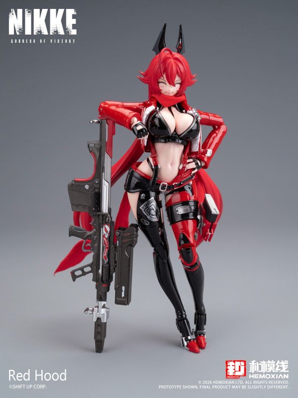 画像9: 『勝利の女神:NIKKE』 レッドフード 1/12プラスチックキット