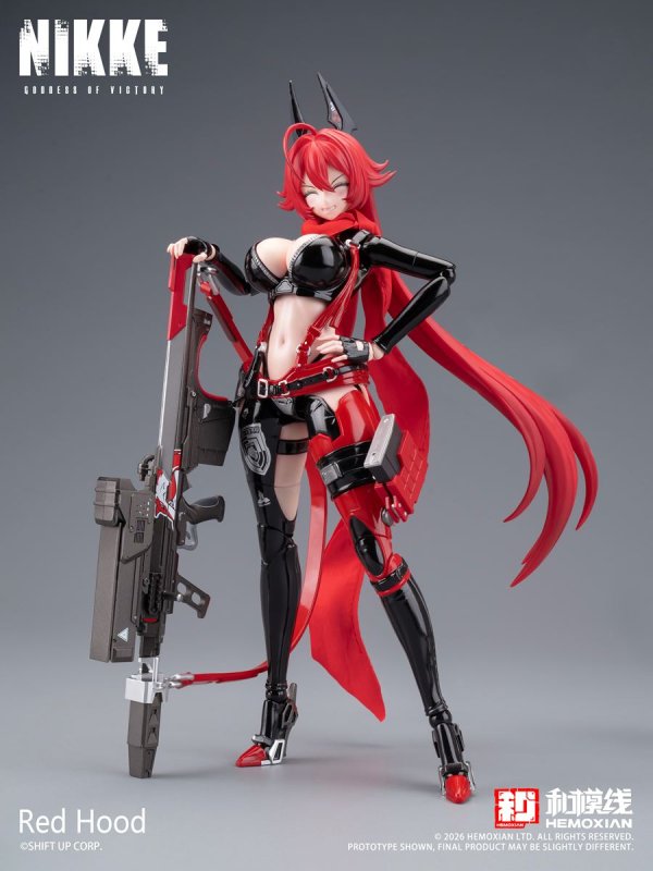 画像5: 『勝利の女神:NIKKE』 レッドフード 1/12プラスチックキット