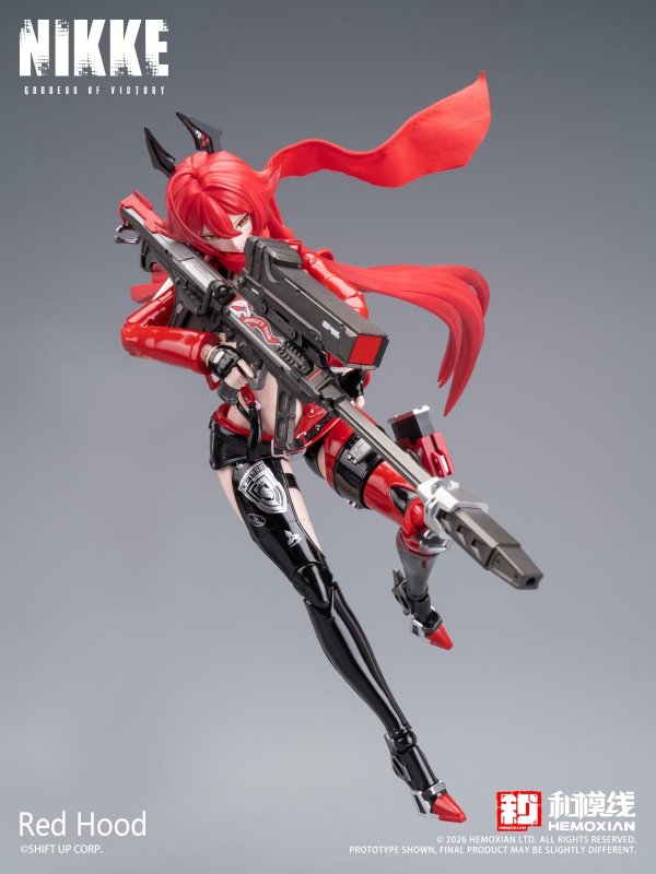 画像18: 『勝利の女神:NIKKE』 レッドフード 1/12プラスチックキット