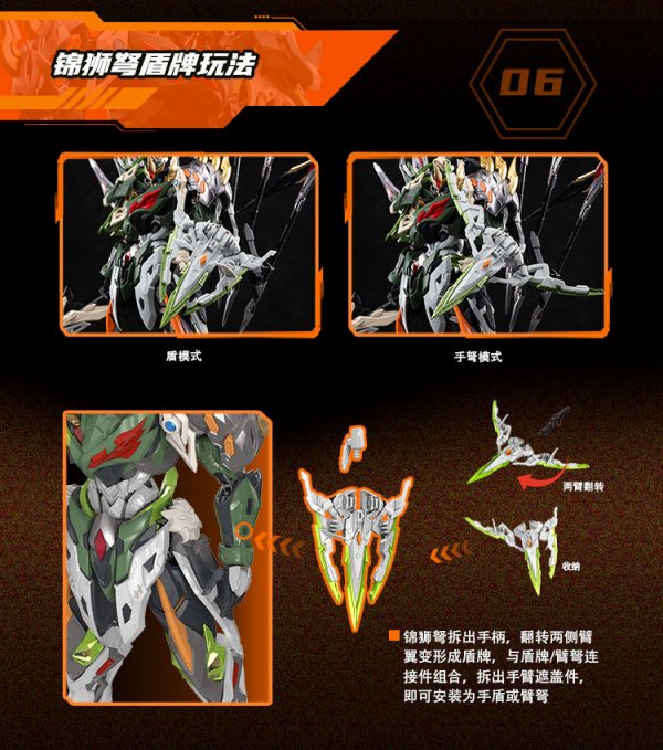 画像13: MOTOR NUCLEAR MNP-XH17 馬超(ばちょう) プラスチックモデルキット