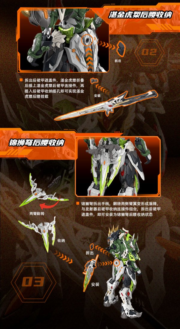 画像16: MOTOR NUCLEAR MNP-XH17 馬超(ばちょう) プラスチックモデルキット
