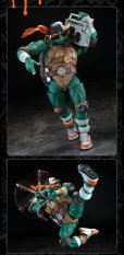画像29: HEATBOYS HB0105 ティーンエイジ・ミュータント・ニンジャ・タートルズ ミケランジェロ 合金可動フィギュア (豪華版 / 標準版) (29)