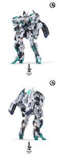 画像6: IN ERA+ AZURE FALCON(アジュアファルコン) プラスチックモデルキット (6)