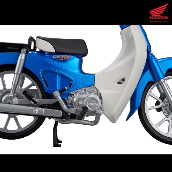 画像10: KAITANICS Honda スーパーカブ110 (グリントウェーブブルーメタリック / バージンベージュ / クラシカルホワイト / タスマニアグリーンメタリック)