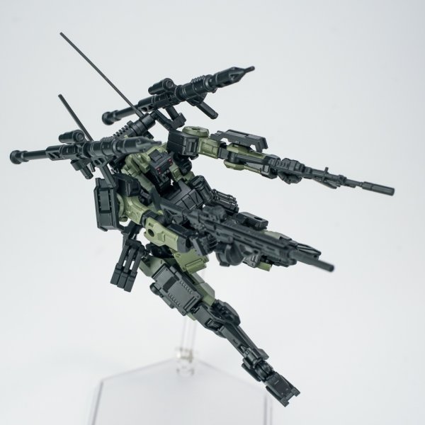 画像14: SHEIK MAINLAND 3 min project(スリーミニッツプロジェクト)シリーズ FENRIR(フェンリル)突撃型 1/18スケールプラスチックモデルキット (ブラック / グリーン / イエロー / ブルー / レッド / ディープシルバー)