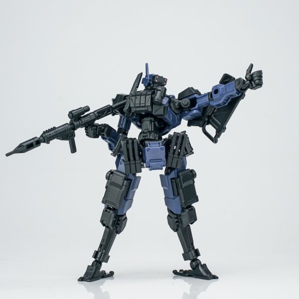 画像25: SHEIK MAINLAND 3 min project(スリーミニッツプロジェクト)シリーズ FENRIR(フェンリル)突撃型 1/18スケールプラスチックモデルキット (ブラック / グリーン / イエロー / ブルー / レッド / ディープシルバー)