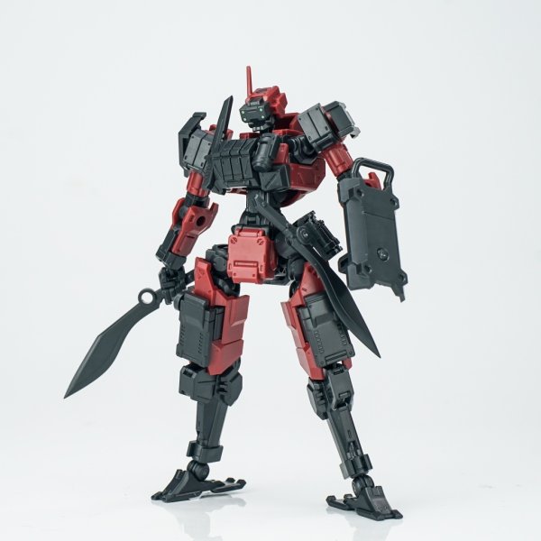 画像32: SHEIK MAINLAND 3 min project(スリーミニッツプロジェクト)シリーズ FENRIR(フェンリル)突撃型 1/18スケールプラスチックモデルキット (ブラック / グリーン / イエロー / ブルー / レッド / ディープシルバー)