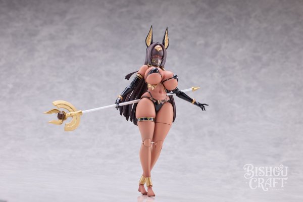 画像3: BISHOUCRAFT 異世界絵巻 エジプトの女神 1/12スケール可動フィギュア