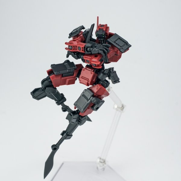 画像33: SHEIK MAINLAND 3 min project(スリーミニッツプロジェクト)シリーズ FENRIR(フェンリル)突撃型 1/18スケールプラスチックモデルキット (ブラック / グリーン / イエロー / ブルー / レッド / ディープシルバー)