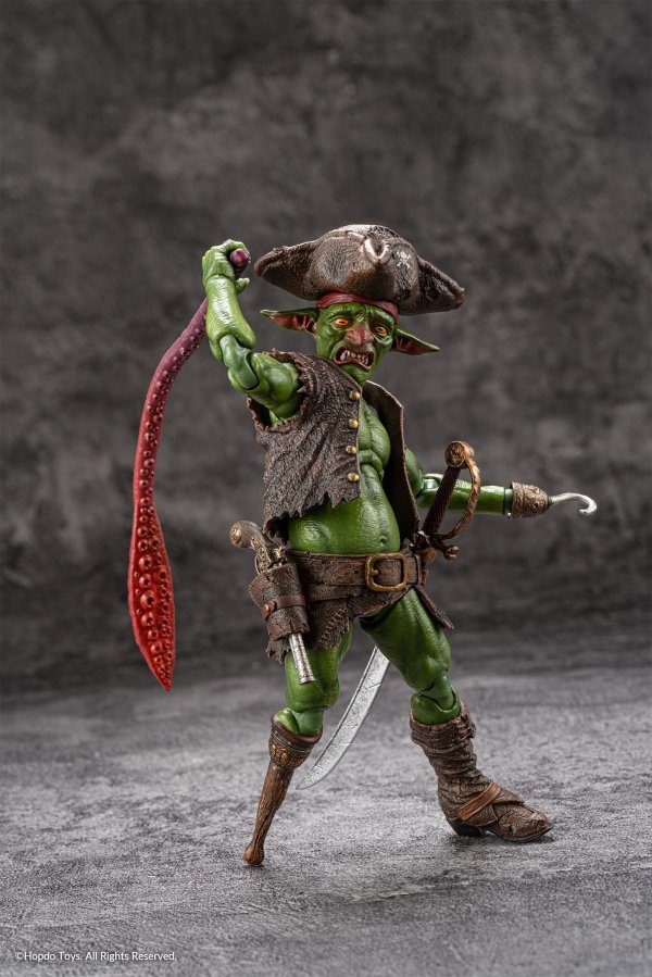 画像4: HopDo Toys ゴブリン族シリーズ 海賊ゴブリン 1/12スケール可動フィギュア