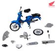 画像14: KAITANICS Honda スーパーカブ110 (グリントウェーブブルーメタリック / バージンベージュ / クラシカルホワイト / タスマニアグリーンメタリック) (14)