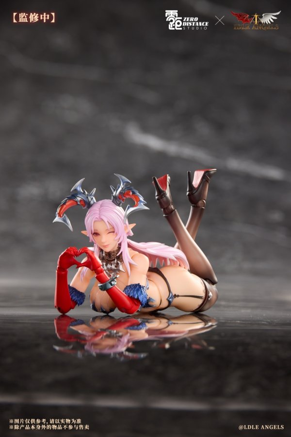 画像3: ZERO DISTANCE × Idle Angels 堕天使 ルシファー 1/12スケール可動フィギュア 黄み肌Ver. (豪華版 / 通常版)