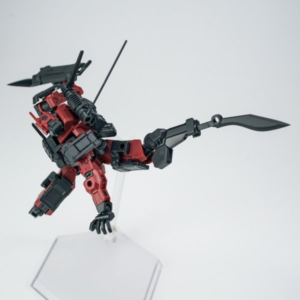 画像36: SHEIK MAINLAND 3 min project(スリーミニッツプロジェクト)シリーズ FENRIR(フェンリル)突撃型 1/18スケールプラスチックモデルキット (ブラック / グリーン / イエロー / ブルー / レッド / ディープシルバー)