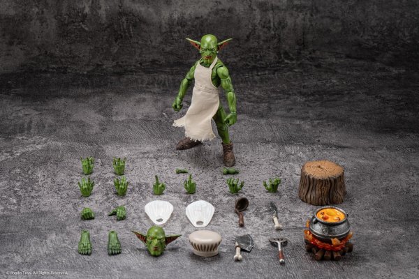 画像1: HopDo Toys ゴブリン族シリーズ シェフゴブリン 1/12スケール可動フィギュア