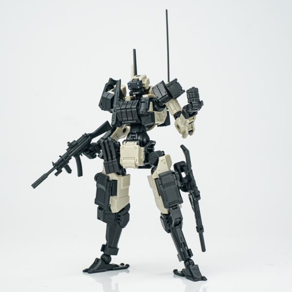 画像18: SHEIK MAINLAND 3 min project(スリーミニッツプロジェクト)シリーズ FENRIR(フェンリル)突撃型 1/18スケールプラスチックモデルキット (ブラック / グリーン / イエロー / ブルー / レッド / ディープシルバー)