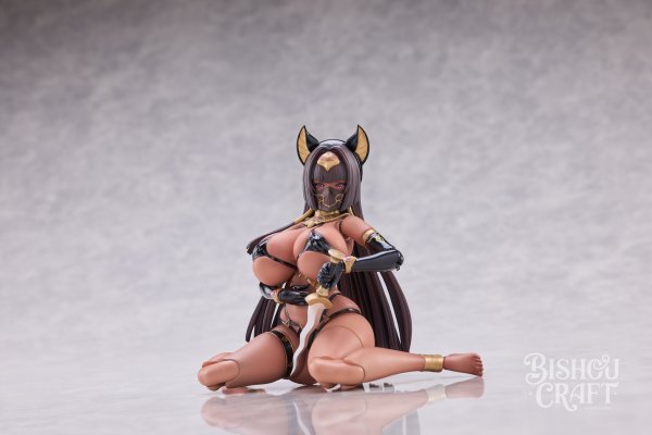 画像5: BISHOUCRAFT 異世界絵巻 エジプトの女神 1/12スケール可動フィギュア